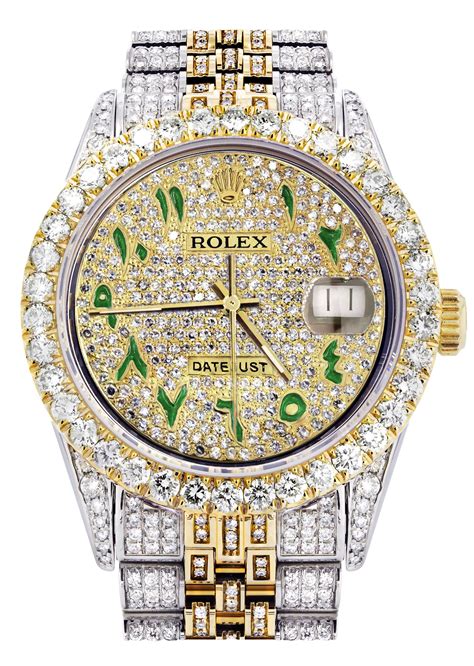 rolex iced